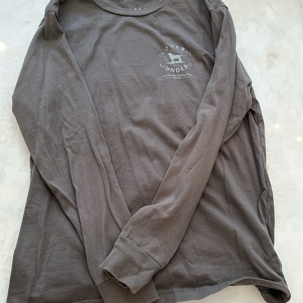 Over Under Boys size M; cotton longs sleev